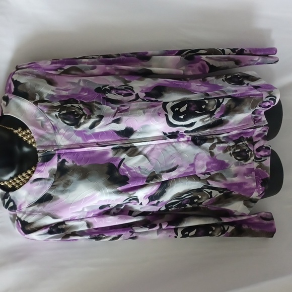 Womans Jacket, lightweight, zip front, stretchy - Picture 1 of 6